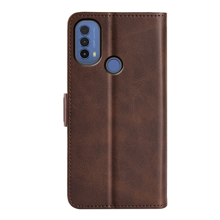 For Motorola Moto E30 / E40 Dual-side Magnetic Buckle Leather Phone Case