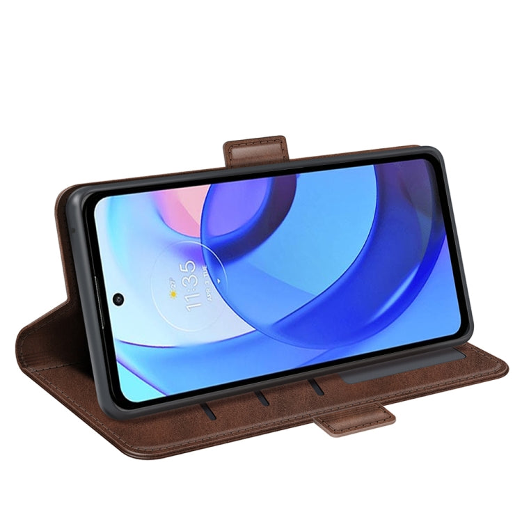 For Motorola Moto E30 / E40 Dual-side Magnetic Buckle Leather Phone Case