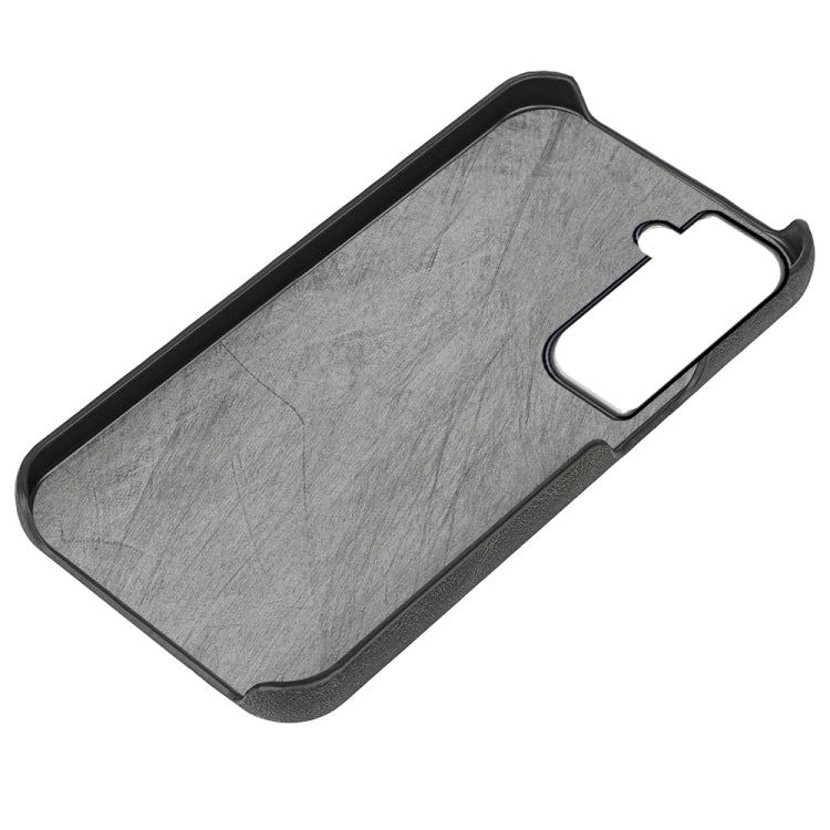 Ring Holder PU Phone Case For Samsung Galaxy S22 5G