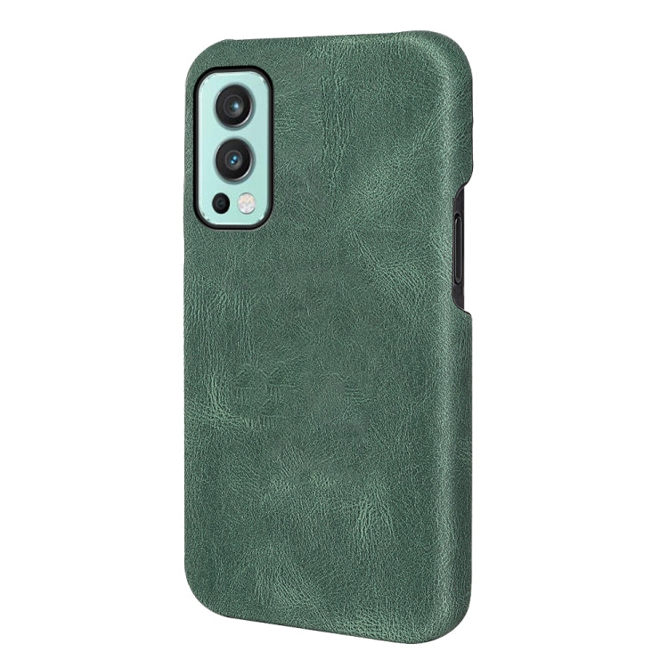 For OnePlus Nord 2 5G Ring Holder PU Phone Case