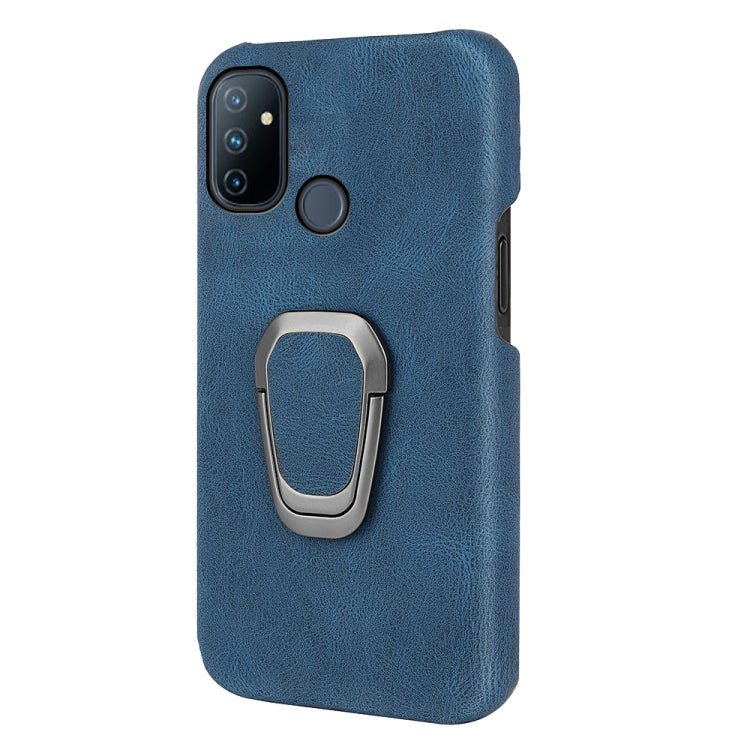 For OnePlus Nord N100 Ring Holder PU Phone Case