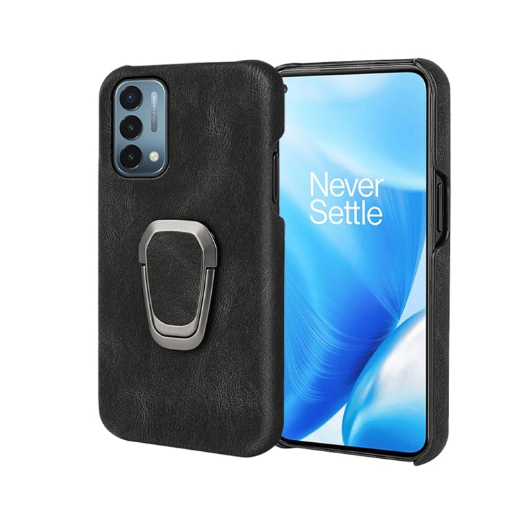 For OnePlus Nord N200 5G Ring Holder PU Phone Case