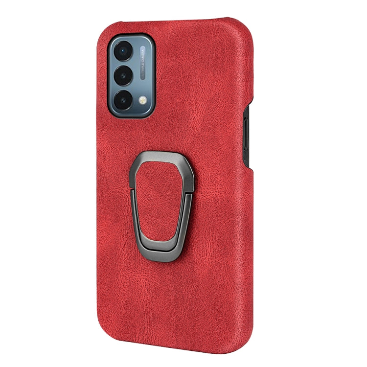 For OnePlus Nord N200 5G Ring Holder PU Phone Case
