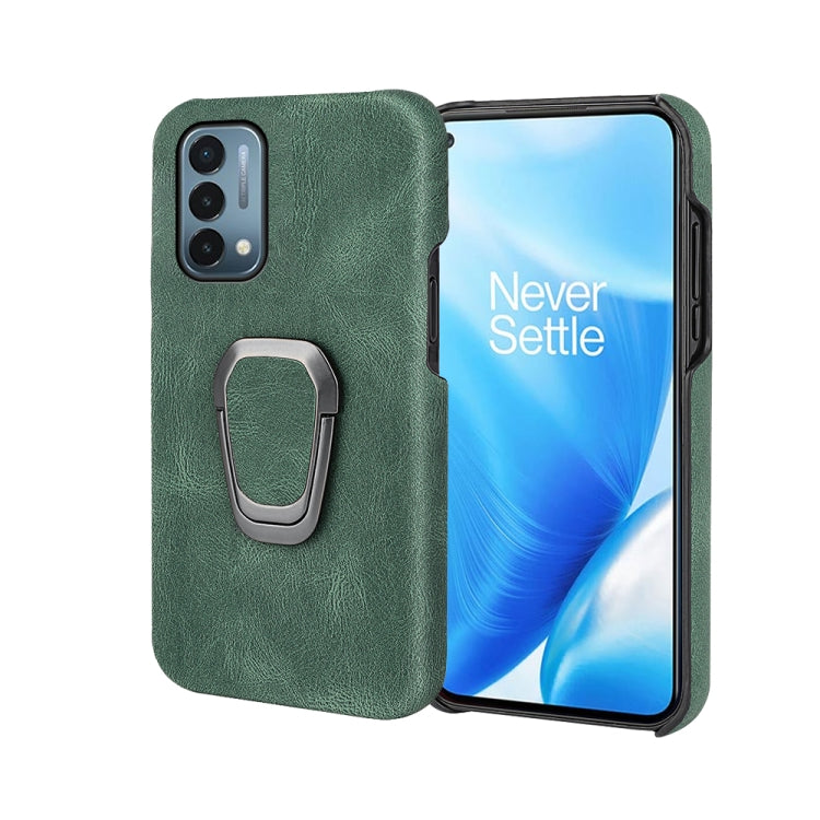 For OnePlus Nord N200 5G Ring Holder PU Phone Case