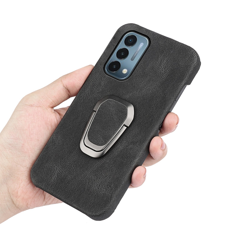 For OnePlus Nord N200 5G Ring Holder PU Phone Case