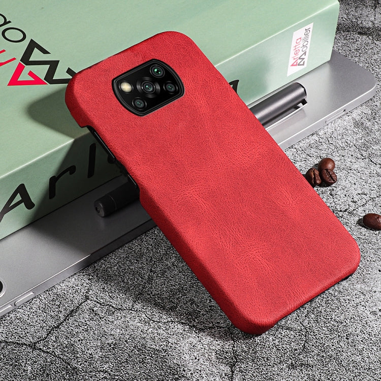 Ring Holder PU Phone Case For Xiaomi Poco X3 / X3 NFC / Poco X3 Pro