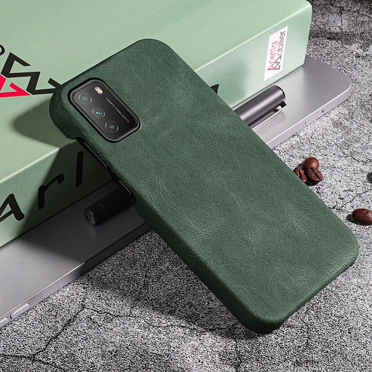 Ring Holder PU Phone Case For Xiaomi Poco M3
