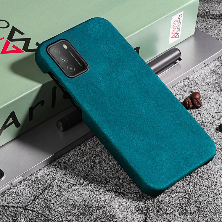 Ring Holder PU Phone Case For Xiaomi Poco M3