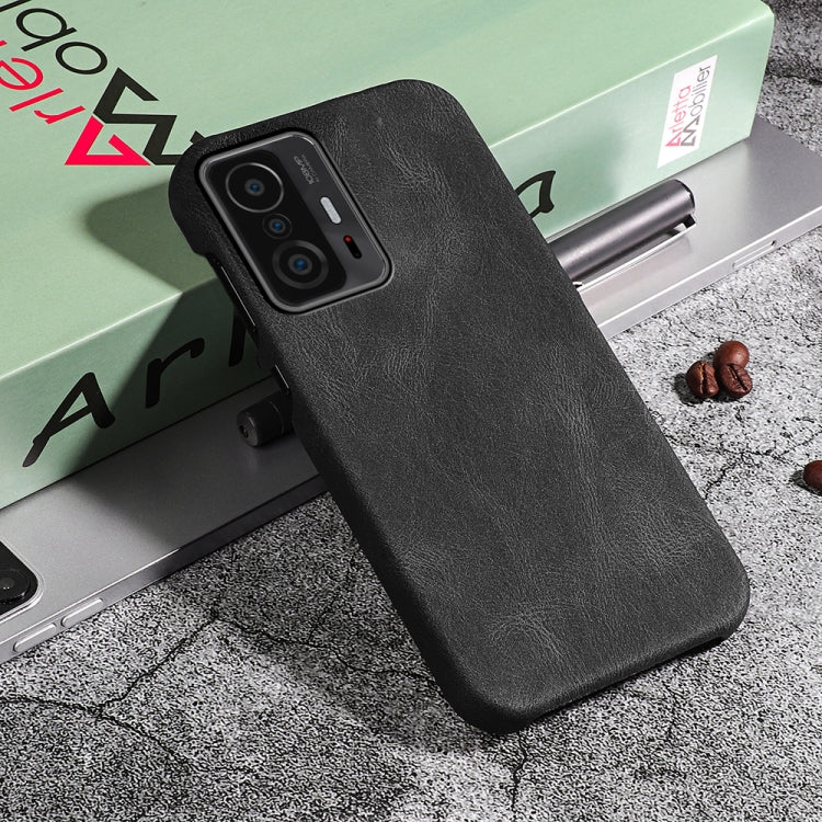 Ring Holder PU Phone Case For Xiaomi Mi 11T / 11T Pro
