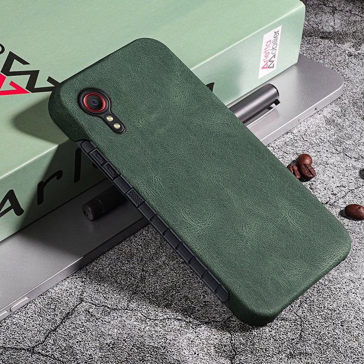 Ring Holder PU Phone Case For Samsung Galaxy Xcover 5 / Xcover 5S