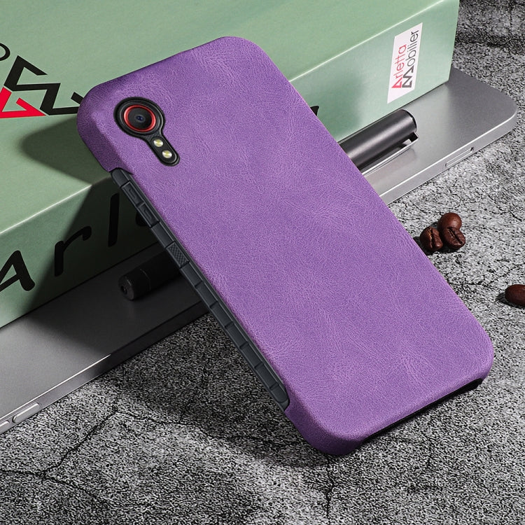 Ring Holder PU Phone Case For Samsung Galaxy Xcover 5 / Xcover 5S