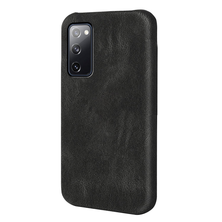Ring Holder PU Phone Case For Samsung Galaxy S20 FE 5G / 4G / S20 Fan Edition / S20 Lite
