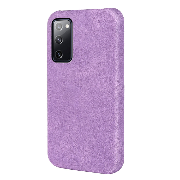 Ring Holder PU Phone Case For Samsung Galaxy S20 FE 5G / 4G / S20 Fan Edition / S20 Lite
