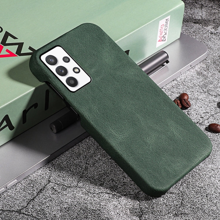 Ring Holder PU Phone Case For Samsung Galaxy A32 5G / M32 5G