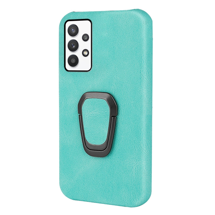 Ring Holder PU Phone Case For Samsung Galaxy A32 5G / M32 5G