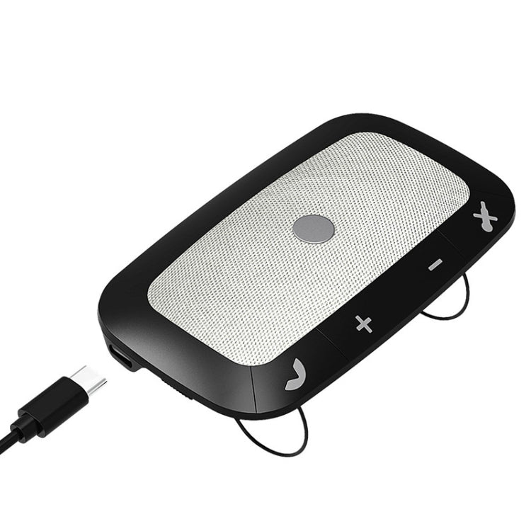 Tx550 Car Music Player with Voice Broadcast and Two Sun Visor,Support Hands-free