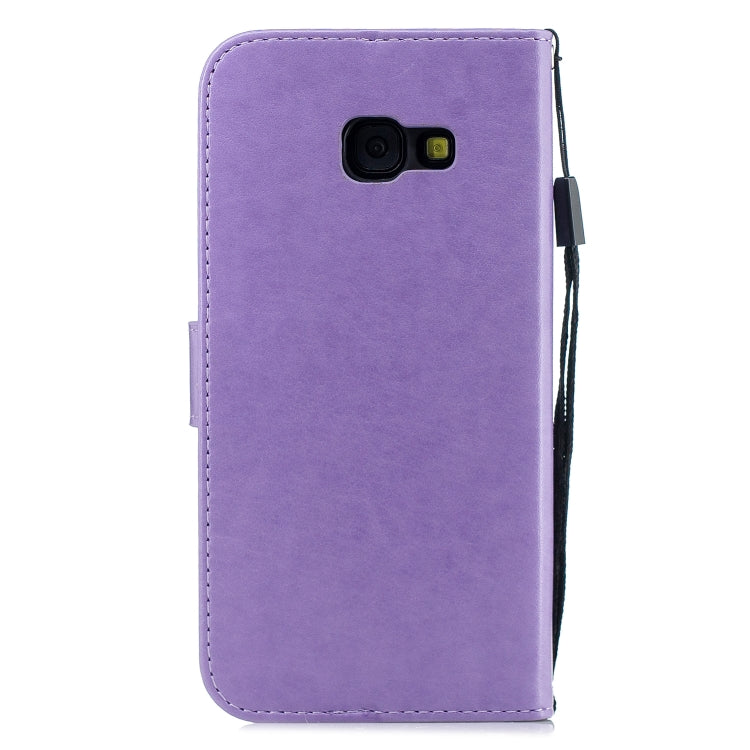 Diamond Encrusted Butterflies Love Flowers Pattern Horizontal Flip Leather Case for Galaxy A5 (2017) / A520 ,with Holder & Card Slots & Wallet & Lanyard