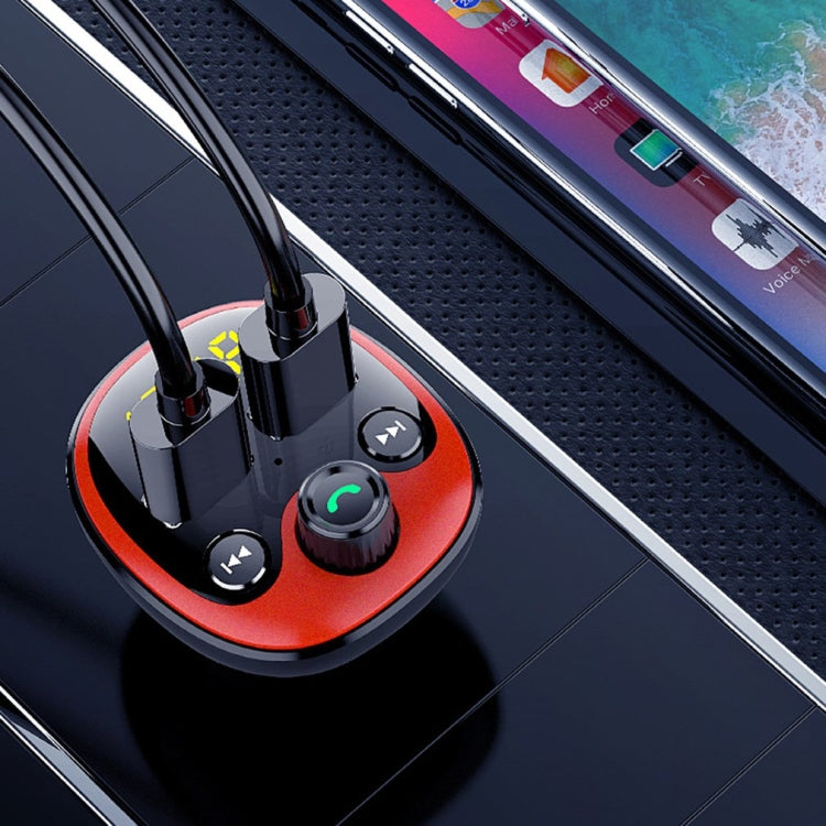BT21 Car Bluetooth FM Transmitter MP3 Player Wireless FM Transmitter Quick Charger