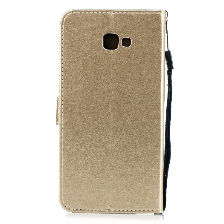 Diamond Encrusted Butterflies Love Flowers Pattern Horizontal Flip Leather Case for Galaxy J4 Plus , with Holder & Card Slots & Wallet & Lanyard