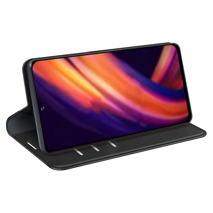 For Motorola Edge X30 Retro-skin Magnetic Suction Leather Phone Case