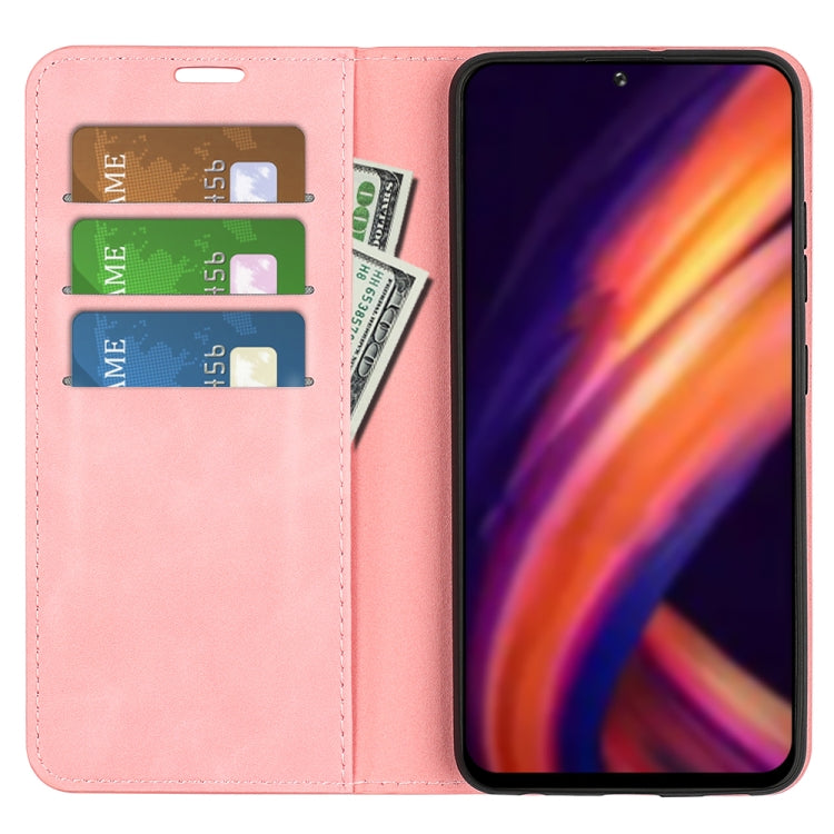 For Motorola Edge X30 Retro-skin Magnetic Suction Leather Phone Case