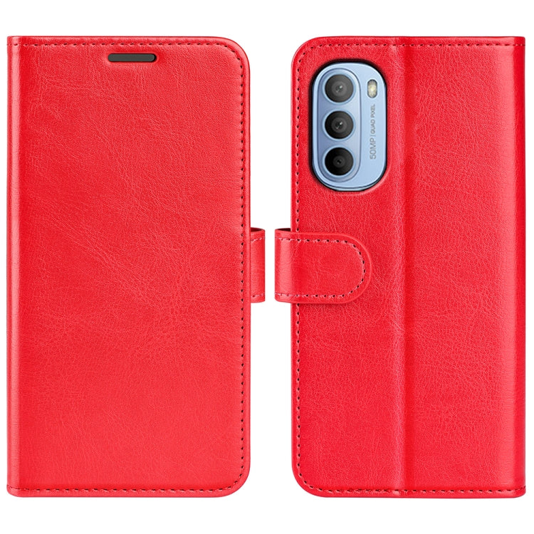 For Motorola Moto G31 4G R64 Texture Single Horizontal Flip Phone Case