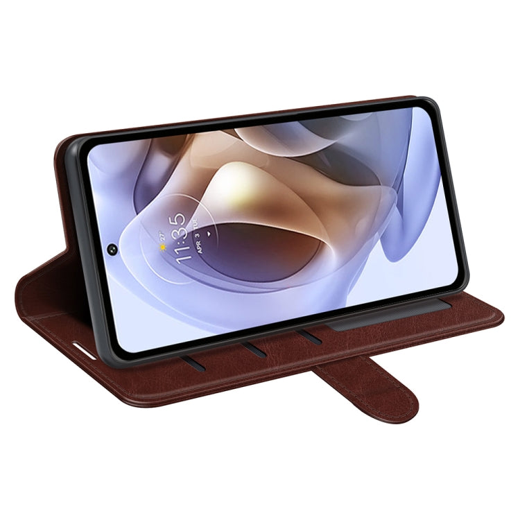 For Motorola Moto G31 4G R64 Texture Single Horizontal Flip Phone Case