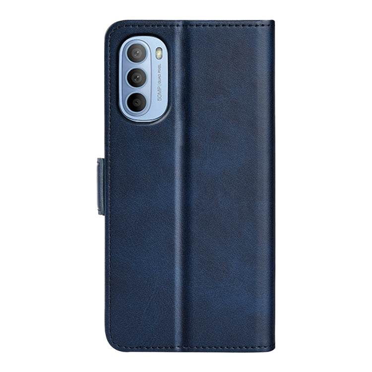 For Motorola Moto G31 4G Dual-side Magnetic Buckle Leather Phone Case