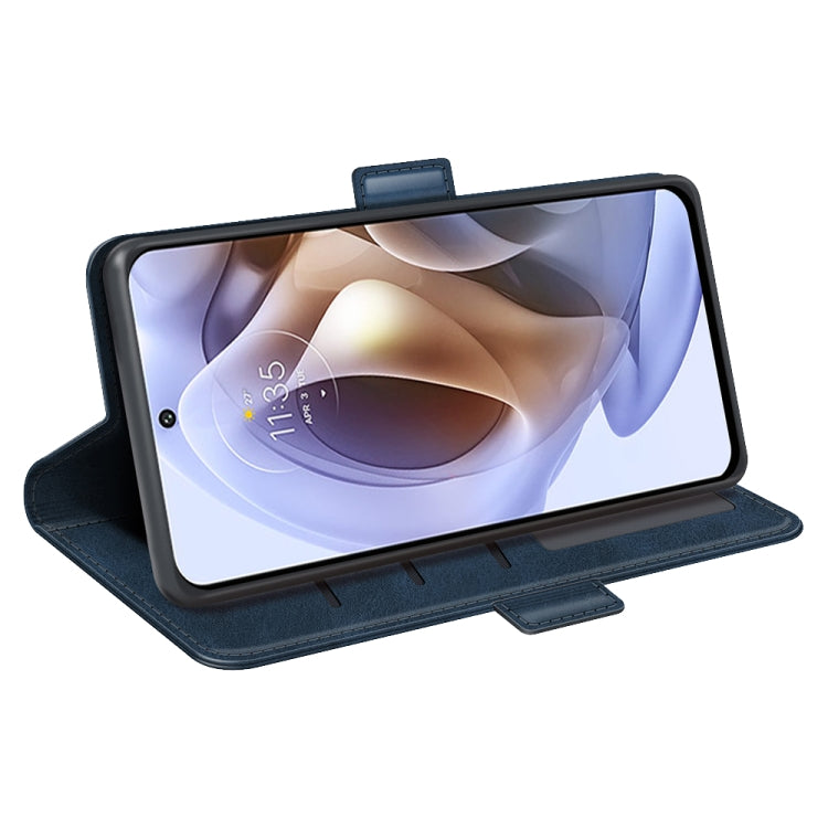 For Motorola Moto G31 4G Dual-side Magnetic Buckle Leather Phone Case