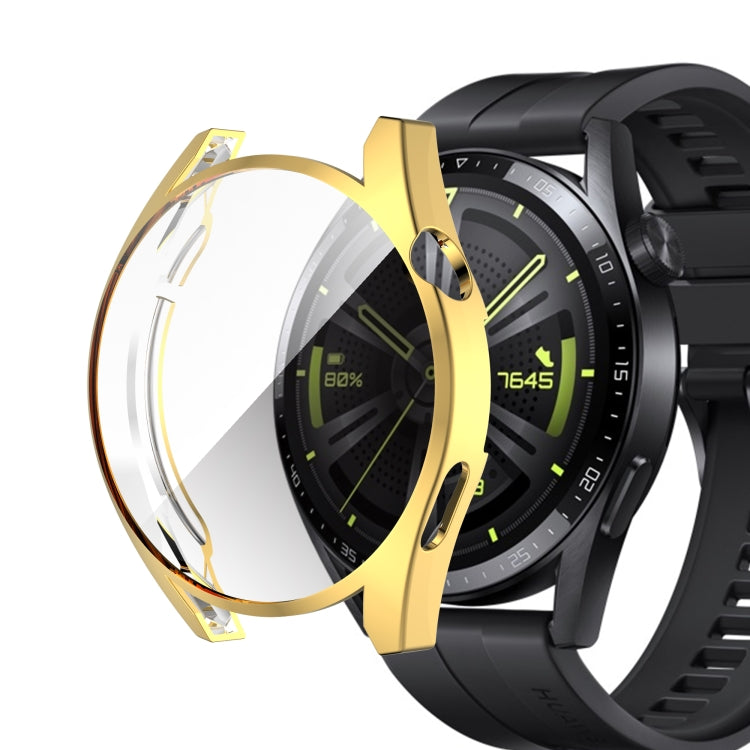 For Huawei Watch GT 3 42mm Fully Surrounded TPU Case with Protective Film