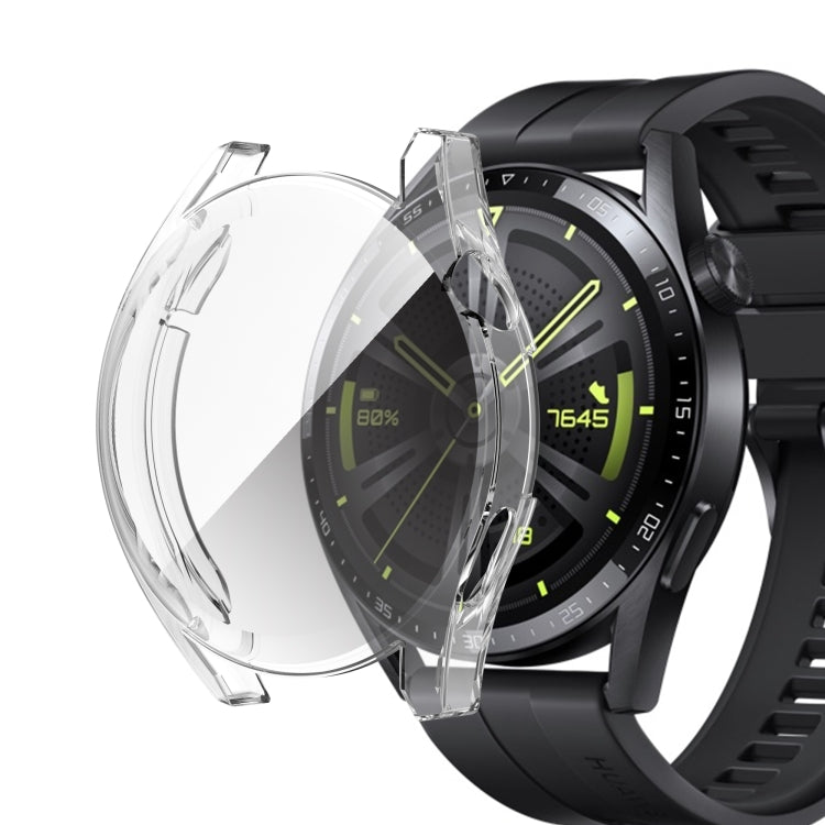 For Huawei Watch GT 3 42mm Fully Surrounded TPU Case with Protective Film