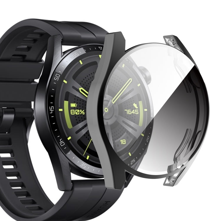 For Huawei Watch GT 3 42mm Fully Surrounded TPU Case with Protective Film