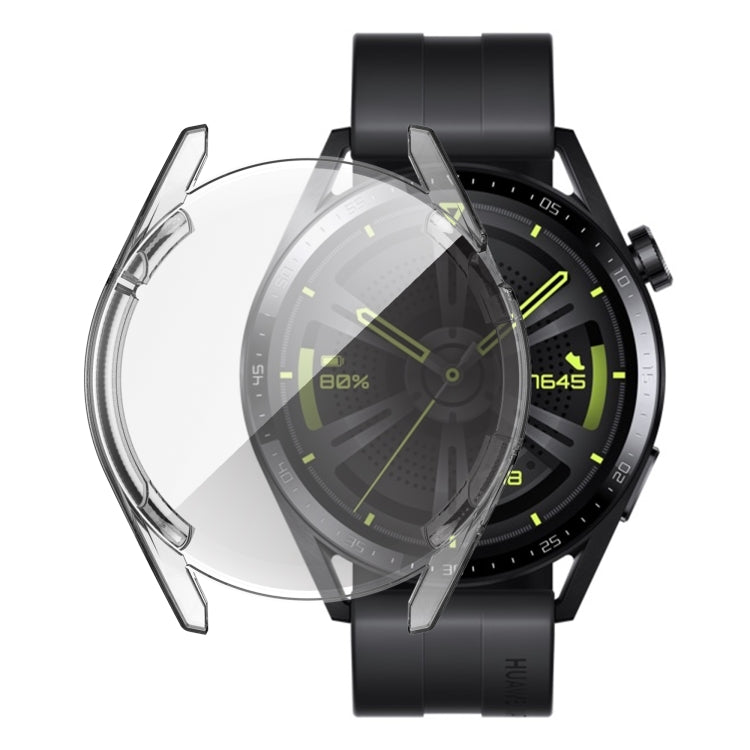 For Huawei Watch GT 3 42mm Fully Surrounded TPU Case with Protective Film