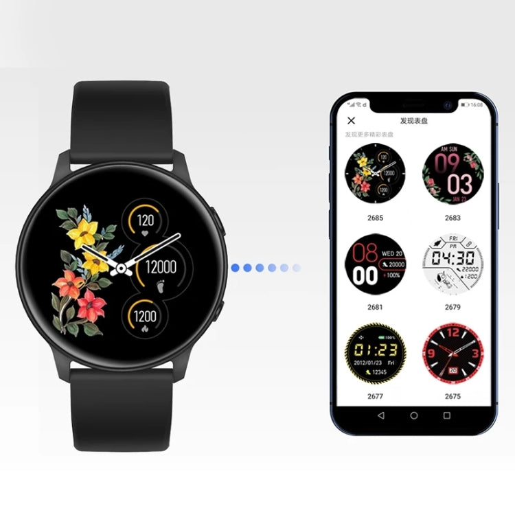 MX1 1.28 inch IP68 Waterproof Color Screen Smart Watch,