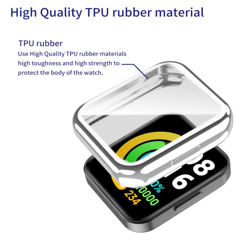 For Xiaomi Redmi Watch 2 Fully Enclosed Case with Protective Film
