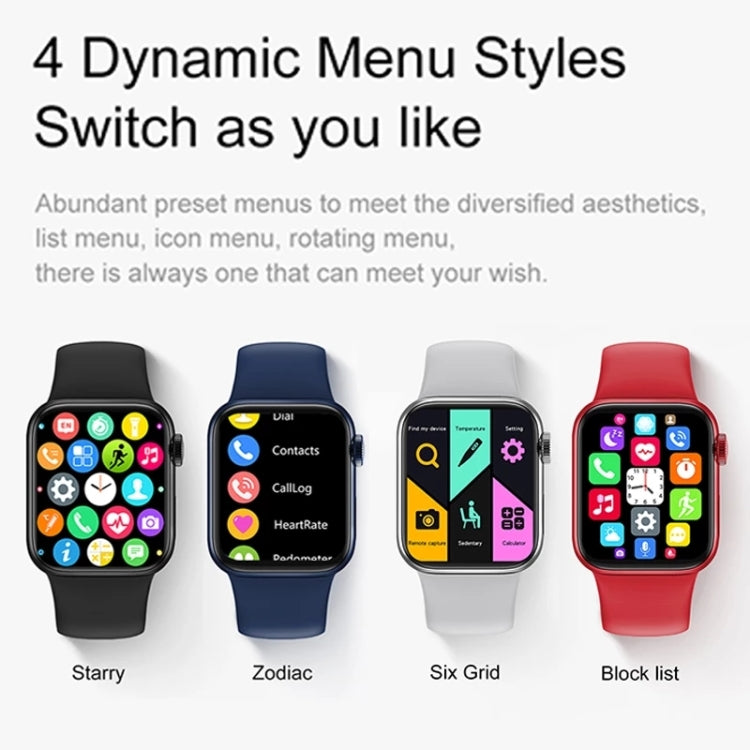I7 mini 1.62 inch IP67 Waterproof Color Screen Smart Watch