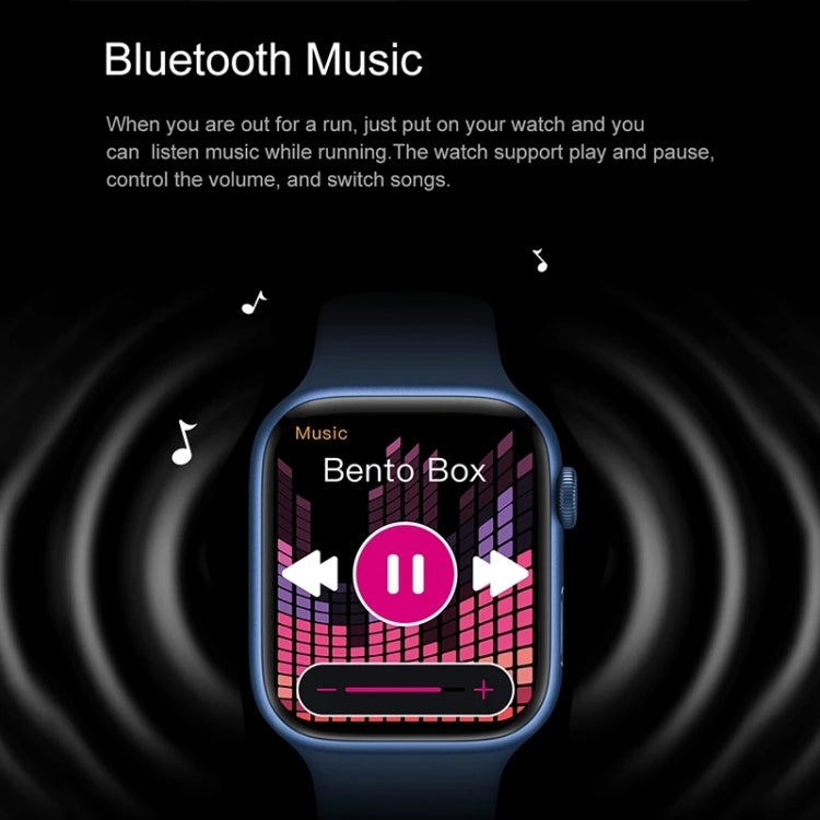 I7 mini 1.62 inch IP67 Waterproof Color Screen Smart Watch