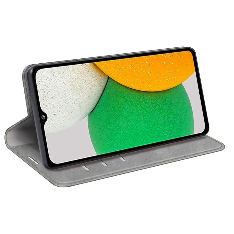 For Samsung Galaxy A03 Core Retro-skin Magnetic Leather Case