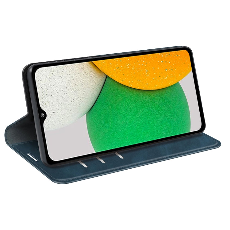For Samsung Galaxy A03 Core Retro-skin Magnetic Leather Case