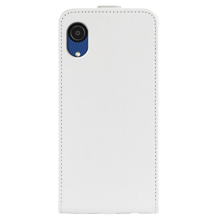 For Samsung Galaxy A03 Core R64 Texture Vertical Flip Leather Case