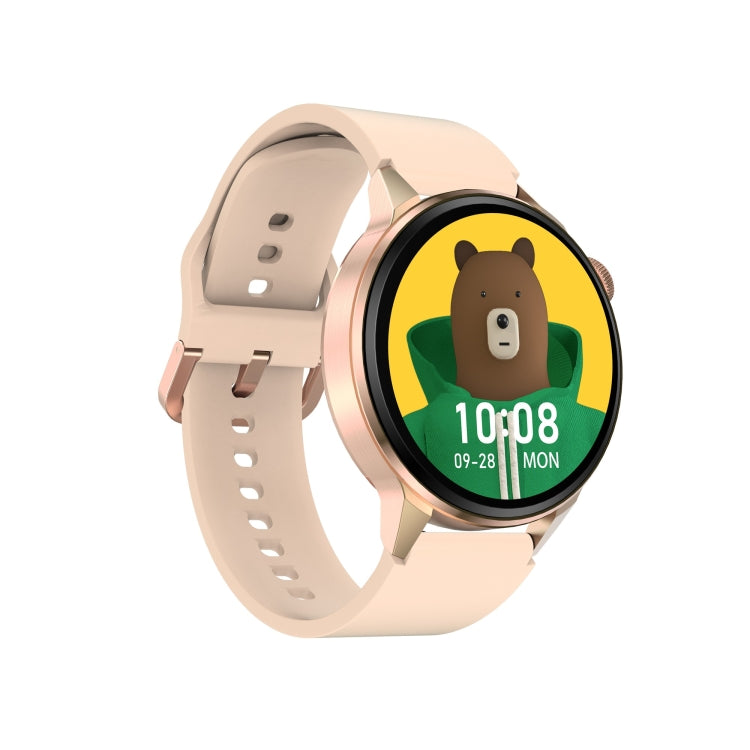 DT4 1.36 inch Silicone Watchband Color Screen Smart Watch