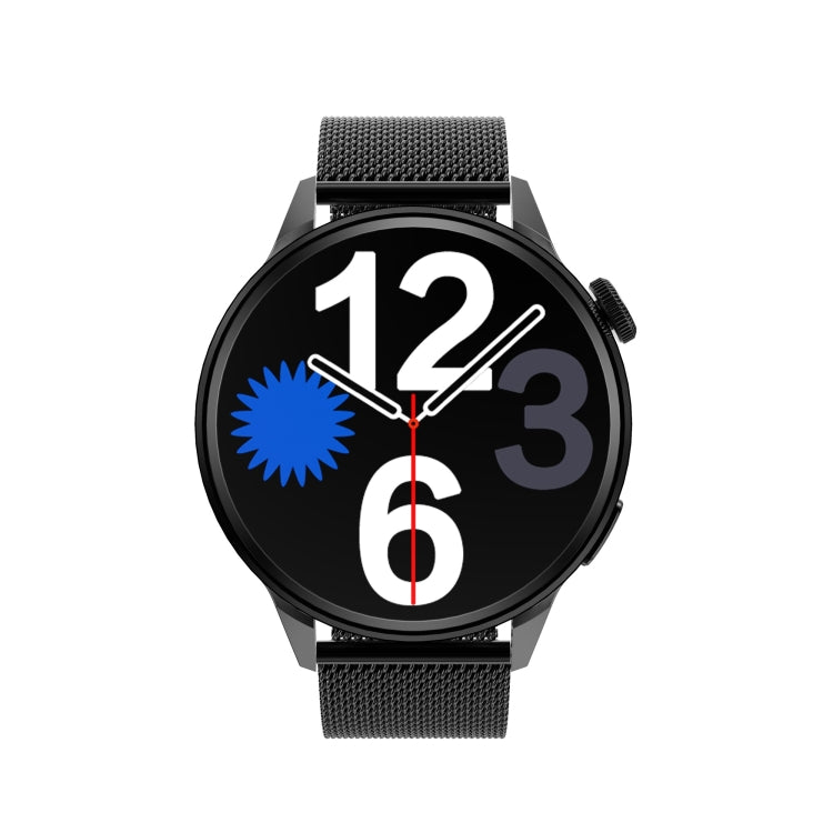 DT4 1.36 inch Steel Watchband Color Screen Smart Watch