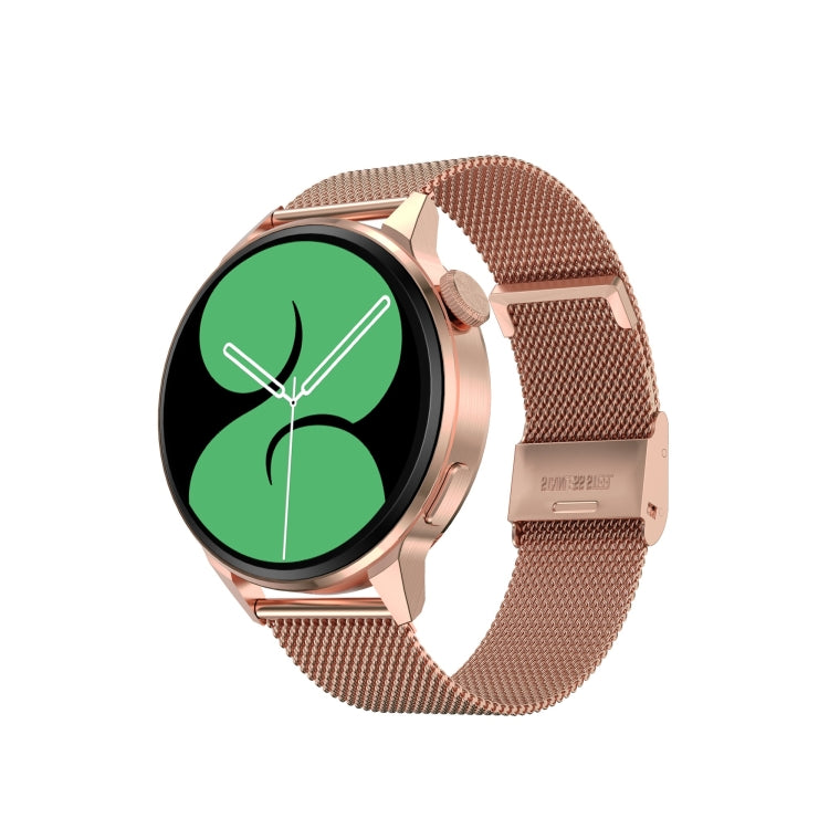DT4 1.36 inch Steel Watchband Color Screen Smart Watch