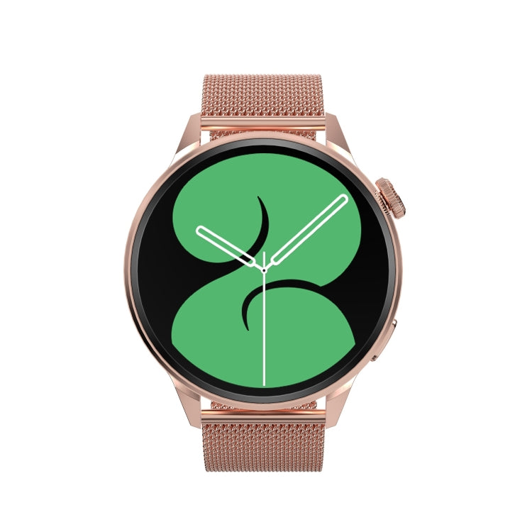 DT4 1.36 inch Steel Watchband Color Screen Smart Watch