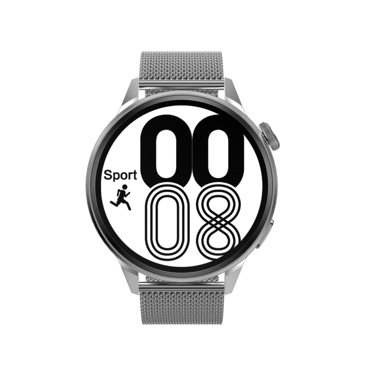 DT4 1.36 inch Steel Watchband Color Screen Smart Watch
