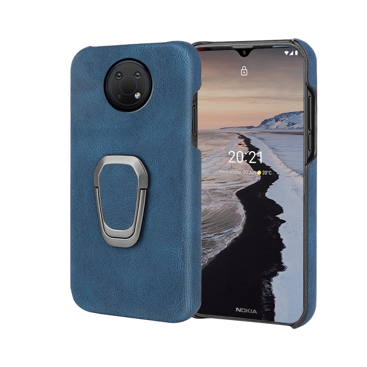 For Nokia G10 Ring Holder PU Phone Case
