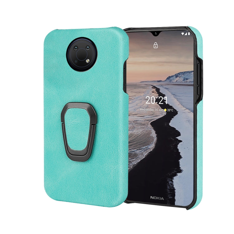 For Nokia G10 Ring Holder PU Phone Case