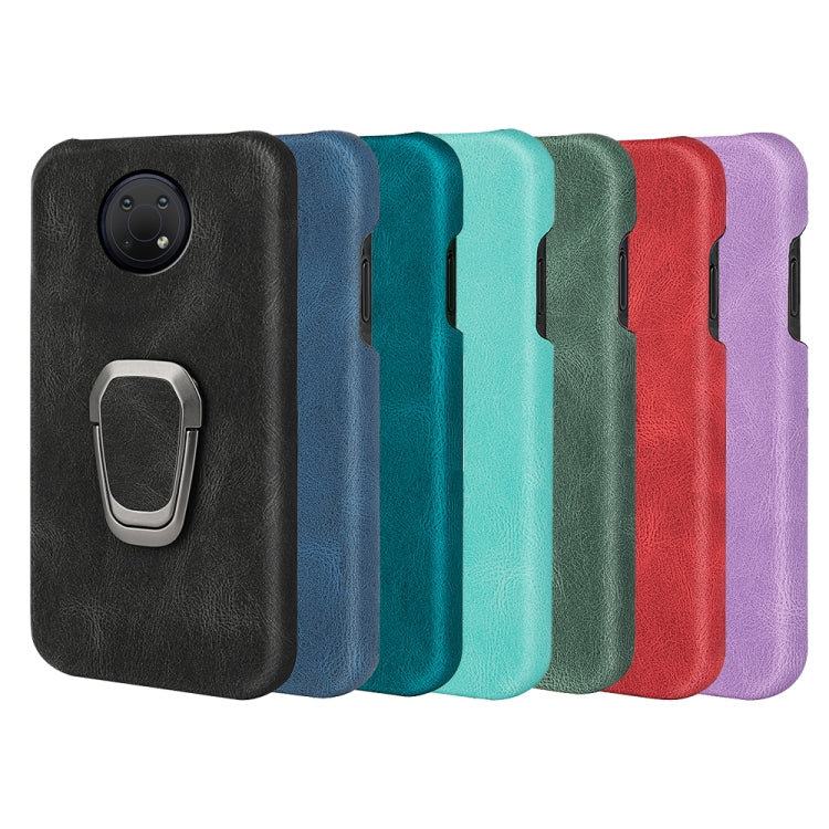 For Nokia G10 Ring Holder PU Phone Case