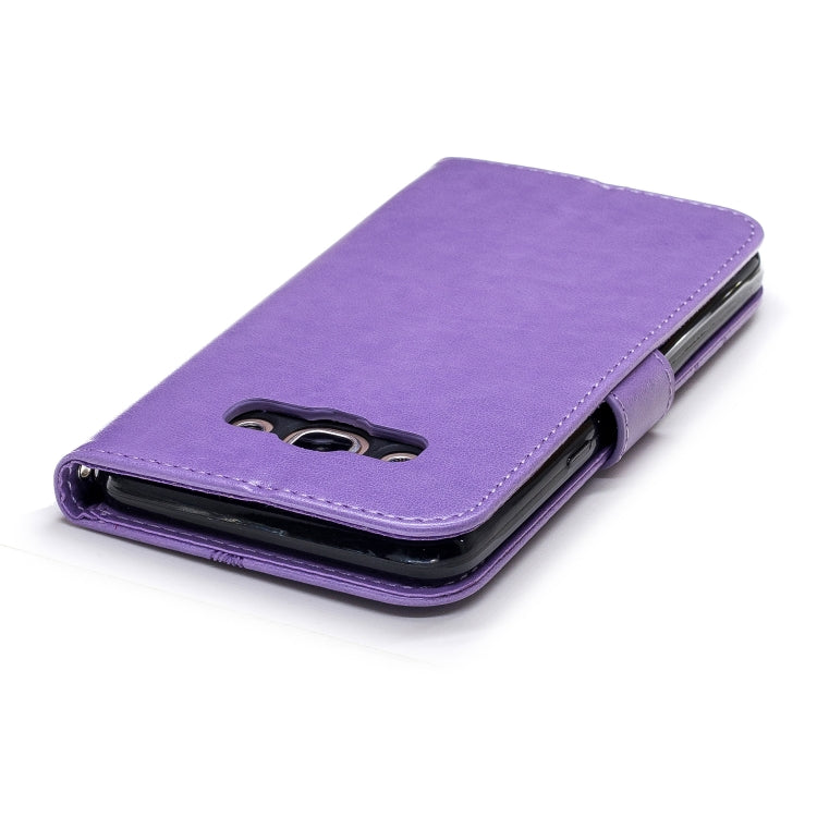Diamond Encrusted Butterflies Love Flowers Pattern Horizontal Flip Leather Case for Galaxy J5 (2016) / J510 , with Holder & Card Slots & Wallet & Lanyard