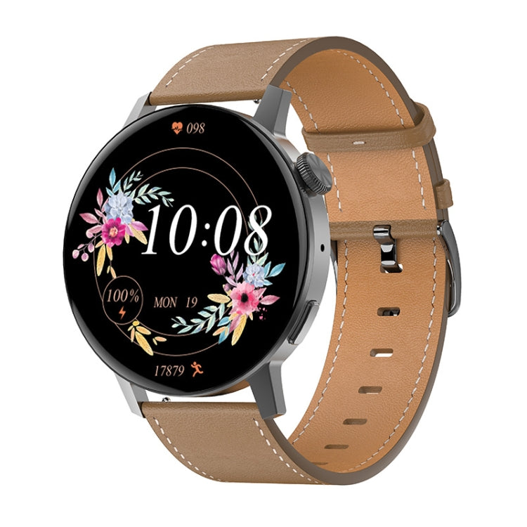 DT3 Mini 1.19 inch Leather Watchband Color Screen Smart Watch